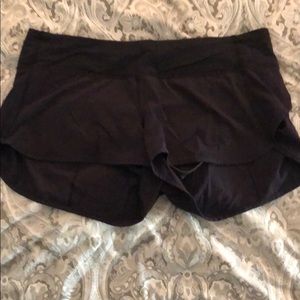 Lululemon speed shorts